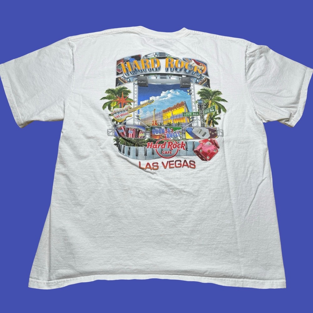 HARD ROCK CAFE LAS VEGAS GRAPHIC TEE